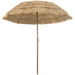 vidaXL - Tuinparasol - Bruin - Polypropeen