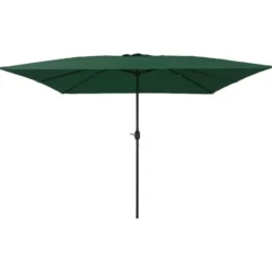 vidaXL - Tuinparasol - Groen - Polyester