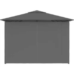 vidaXL - Tuinpaviljoen - Antraciet - Stof