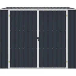 vidaXL - Tuinschuur - Antraciet - Staal