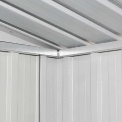 vidaXL - Tuinschuur - Antraciet - Staal