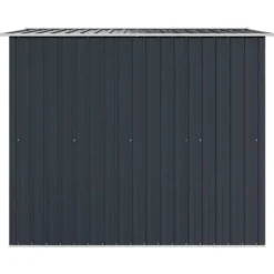 vidaXL - Tuinschuur - Antraciet - Staal