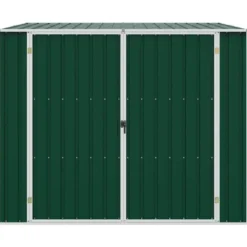 vidaXL - Tuinschuur Gegalvaniseerd Staal Groen Schuur - 195x198x159 cm