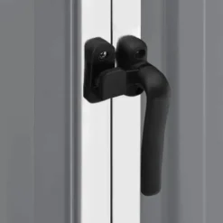 vidaXL - Tuinschuur Gegalvaniseerd Staal Grijs Schuur - 195x198x159 cm