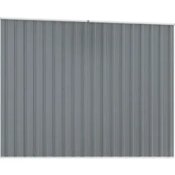 vidaXL - Tuinschuur Gegalvaniseerd Staal Grijs Schuur - 195x198x159 cm