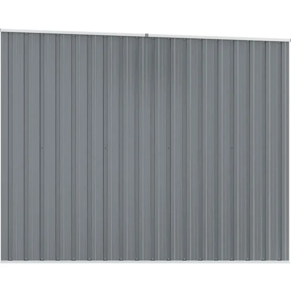 vidaXL - Tuinschuur Gegalvaniseerd Staal Grijs Schuur - 195x198x159 cm