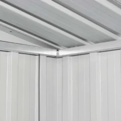 vidaXL - Tuinschuur - Groen - Staal