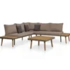 vidaXL - Tuinset - Bruin - Hout