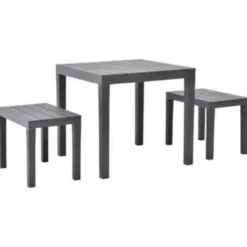 vidaXL - Tuinset - Bruin - Kunststof