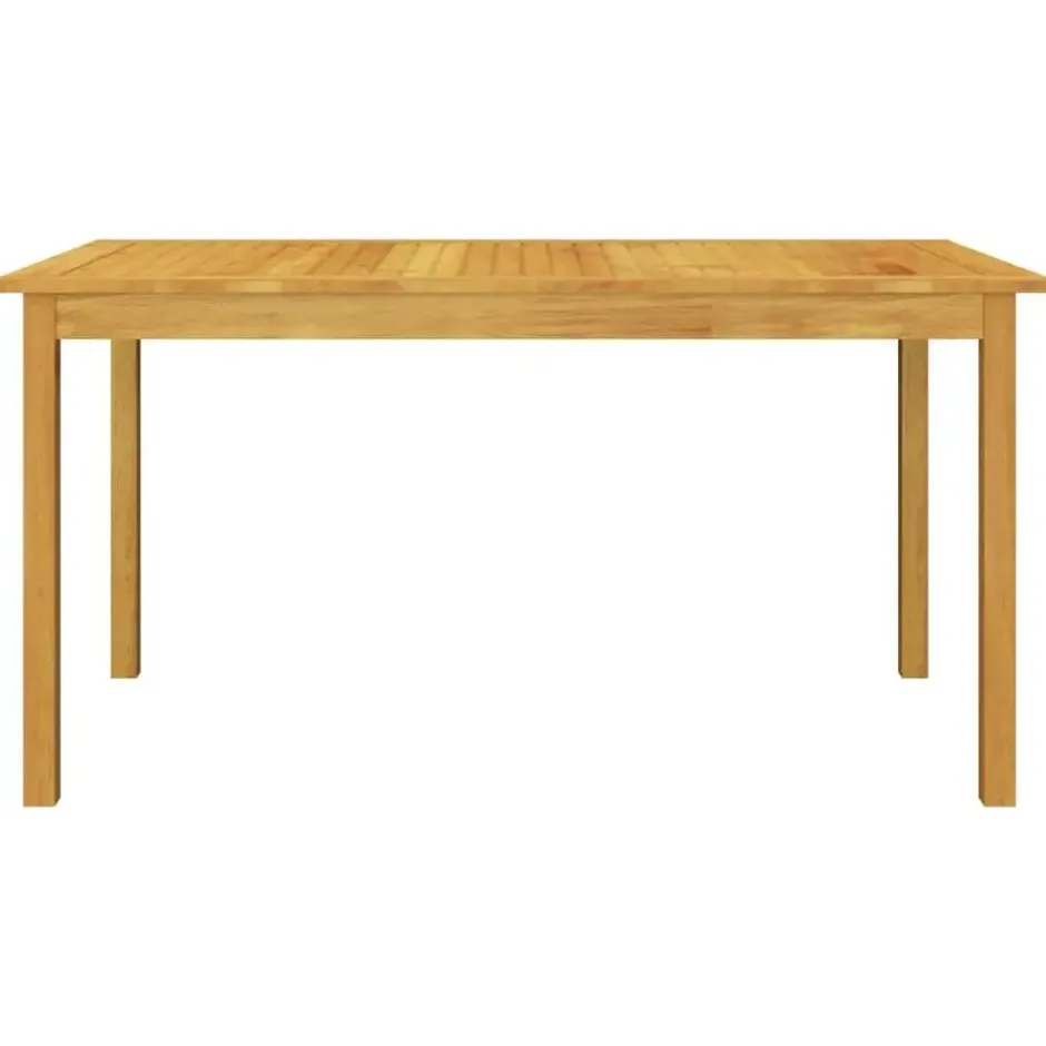 vidaXL - Tuinset grijs - 6 fauteuils en 150x90 cm tafel - Poly rattan en hout