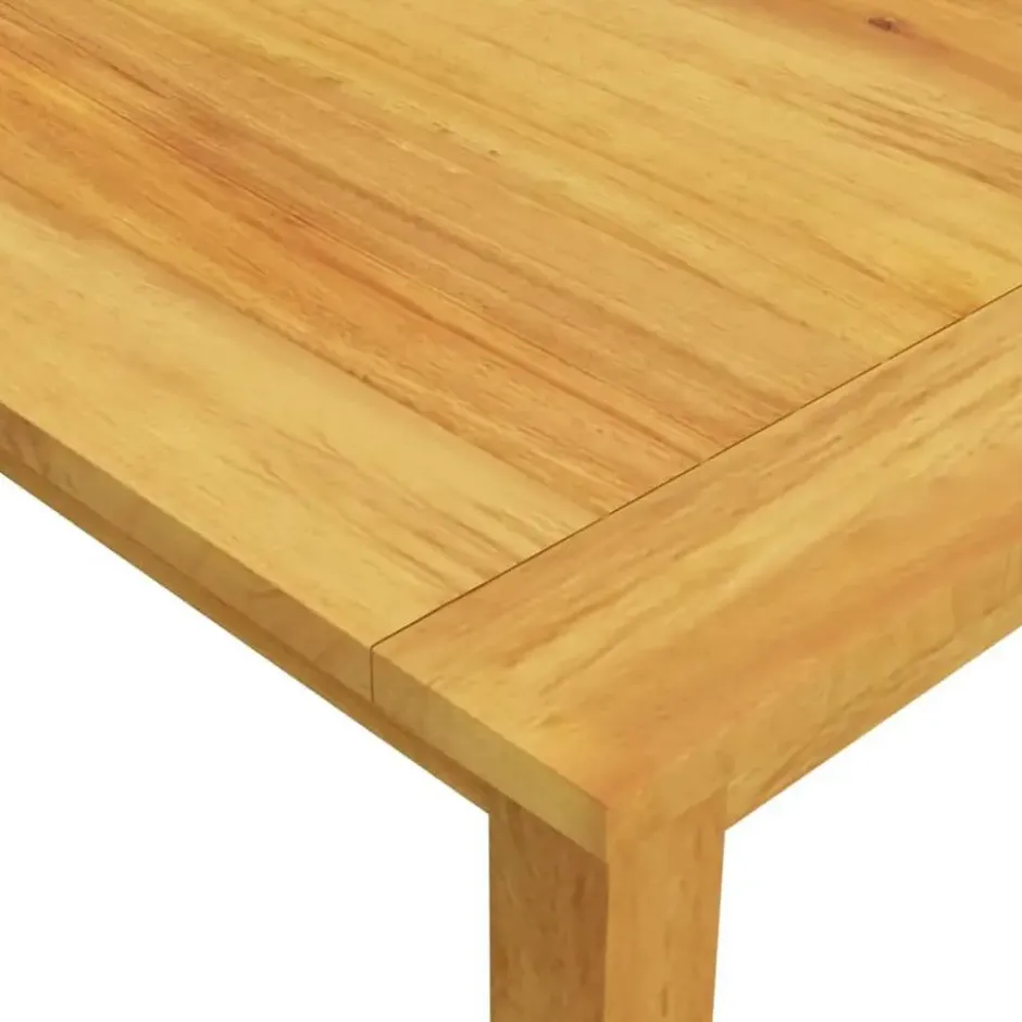 vidaXL - Tuinset grijs - 6 fauteuils en 150x90 cm tafel - Poly rattan en hout