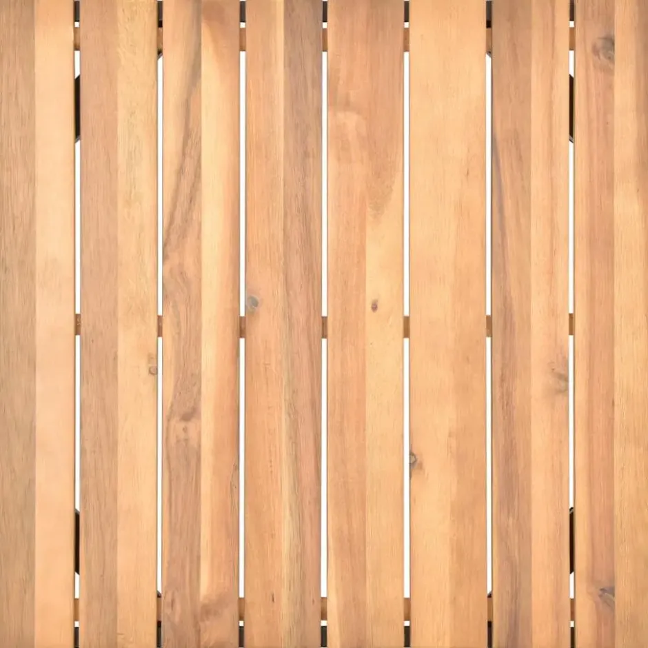 vidaXL - Tuinset - Grijs - Hout