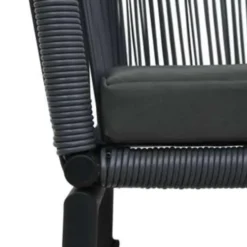 vidaXL - Tuinset - Grijs - Polyetheen