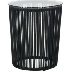 vidaXL - Tuinset - Zwart - Polyetheen