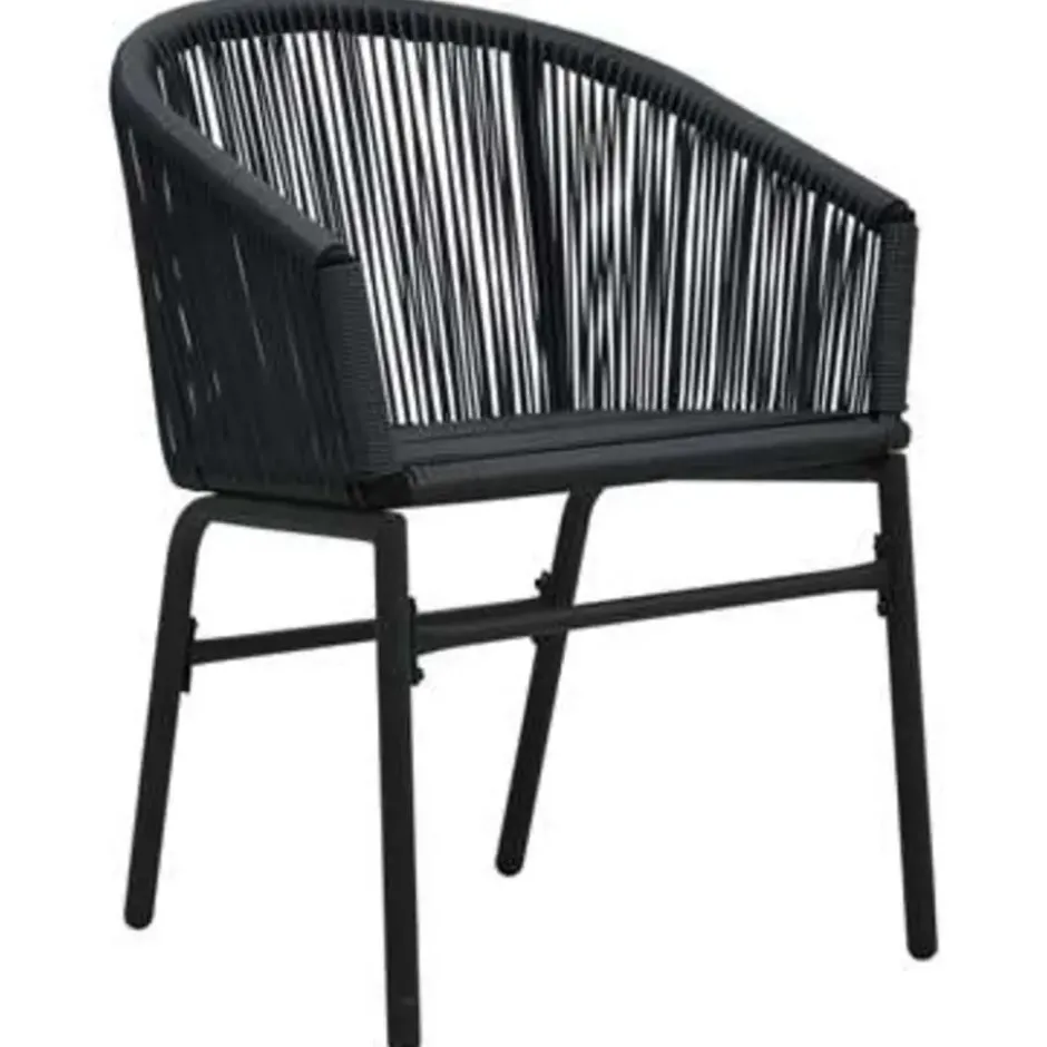 vidaXL - Tuinset - Zwart - Polyetheen