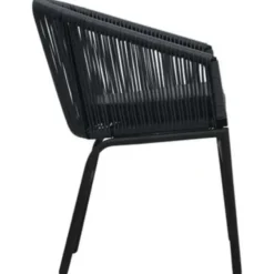 vidaXL - Tuinset - Zwart - Polyetheen