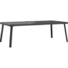 vidaXL - Tuintafel - Antraciet - Staal - 110x55x35 cm