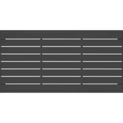 vidaXL - Tuintafel - Antraciet - Staal - 110x55x35 cm