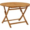 vidaXL - Tuintafel - Bruin - Acaciahout