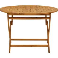 vidaXL - Tuintafel - Bruin - Acaciahout