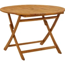 vidaXL - Tuintafel - Bruin - Acaciahout