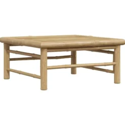 vidaXL - Tuintafel - Bruin - Bamboe