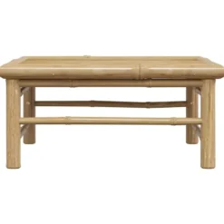vidaXL - Tuintafel - Bruin - Bamboe