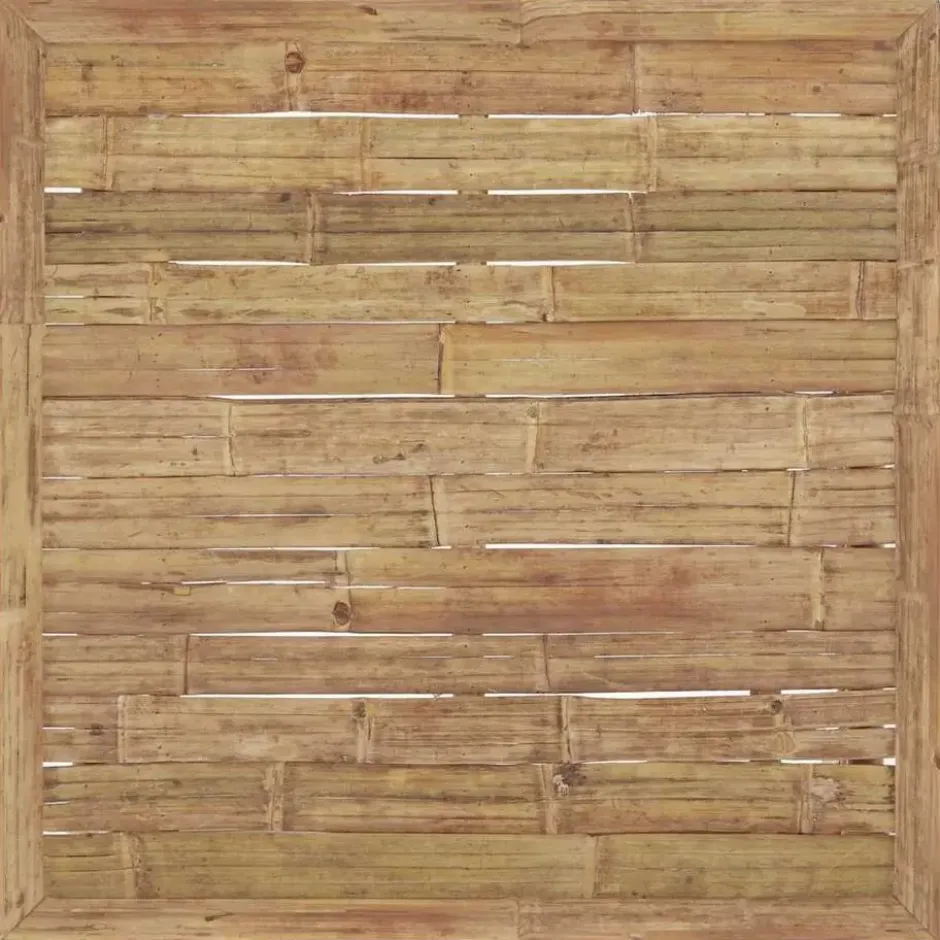 vidaXL - Tuintafel - Bruin - Bamboe