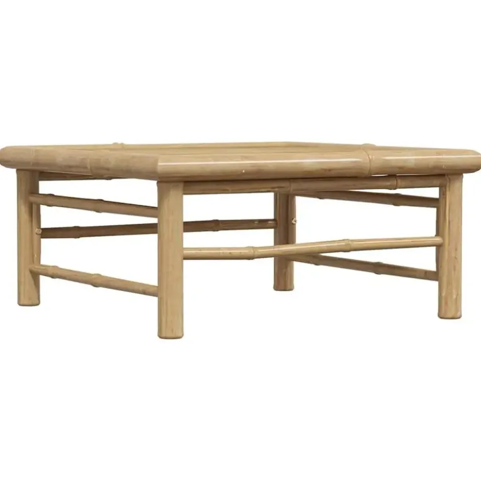 vidaXL - Tuintafel - Bruin - Bamboe