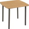 vidaXL - Tuintafel - Bruin - Hout - 80 x 80 x 72 cm
