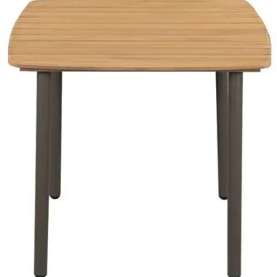 vidaXL - Tuintafel - Bruin - Hout - 80 x 80 x 72 cm