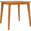 vidaXL - Tuintafel - Bruin - Massief acaciahout - 85 x 85 x 75 cm
