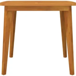 vidaXL - Tuintafel - Bruin - Massief acaciahout - 85 x 85 x 75 cm