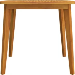 vidaXL - Tuintafel - Bruin - Massief acaciahout - 85 x 85 x 75 cm