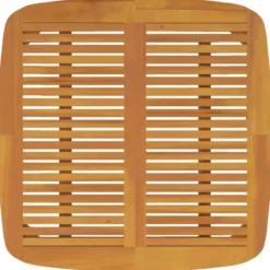vidaXL - Tuintafel - Bruin - Massief acaciahout - 85 x 85 x 75 cm