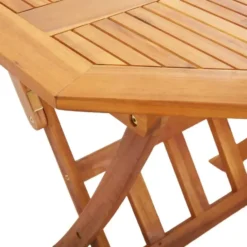 vidaXL - Tuintafel inklapbaar - Bruin - Massief acaciahout - 135 x 85 x 75 cm
