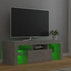 vidaXL - Tv-kast - Grijs - Bewerkt hout