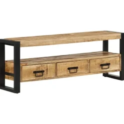 vidaXL - Tv-meubel - Bruin - Hout