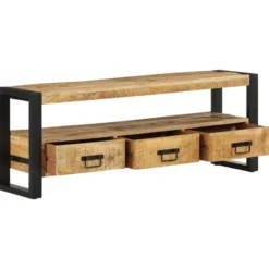 vidaXL - Tv-meubel - Bruin - Hout