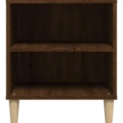 vidaXL - TV-meubel met 2 lades - Bruin eiken - Hout - 102x44.5x50 cm