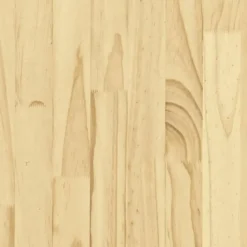 vidaXL - Tweepersoonsbed - Naturel - Massief hout - 180x200 cm
