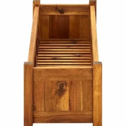 vidaXL - Verhoogde Plantenbak - Bruin - Hout - 100 x 30 x 25 cm