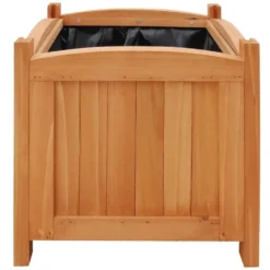 vidaXL - Verhoogde Plantenbak - Bruin - Hout