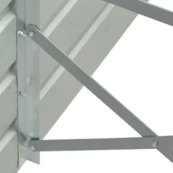 vidaXL - Verhoogde Tuinbak - Antraciet - Staal