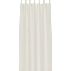 vidaXL Vitrages met lussen - Crème - Polyester - 140x245 cm - Set van 2