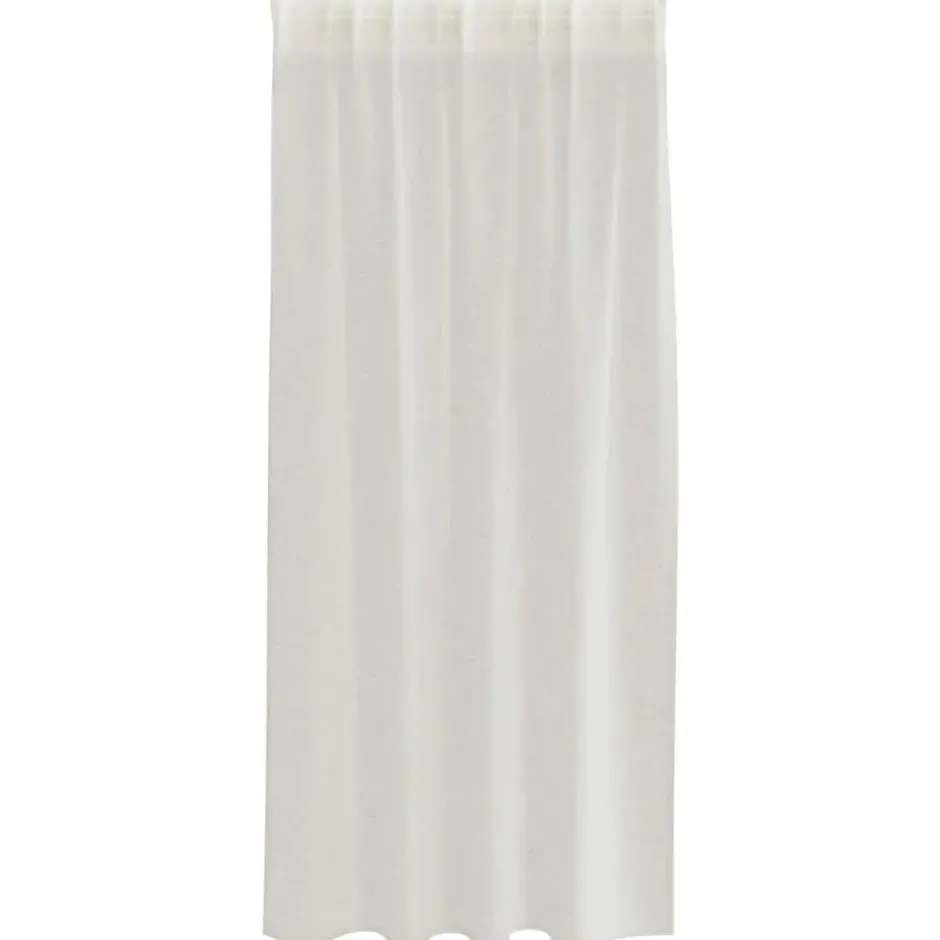 vidaXL Vitrages voor woonkamer - Crème - Polyester - 140x175 cm - Set van 2