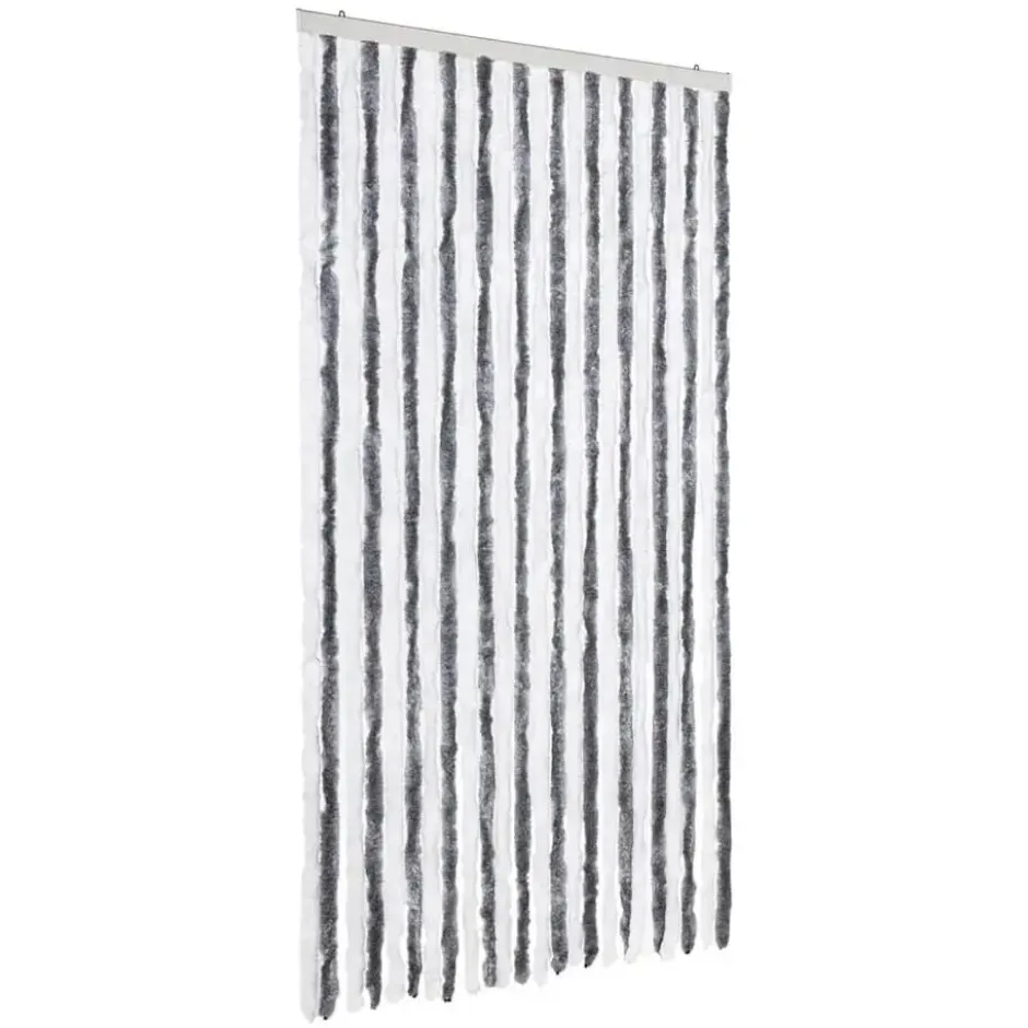 vidaXL - Vliegengordijn voor terrasdeur 90 strengen Bruin - Bamboe - 90x220 cm