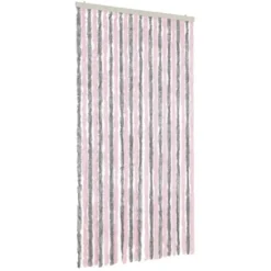 vidaXL - Vliegengordijn voor terrasdeur 100 strengen Bruin - Bamboe - 100x200 cm