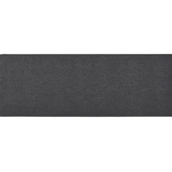vidaXL - Vloerkleed - Antraciet - Polypropyleen - 80 x 250 cm