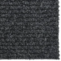 vidaXL - Vloerkleed - Antraciet - Polypropyleen - 100 x 200 cm